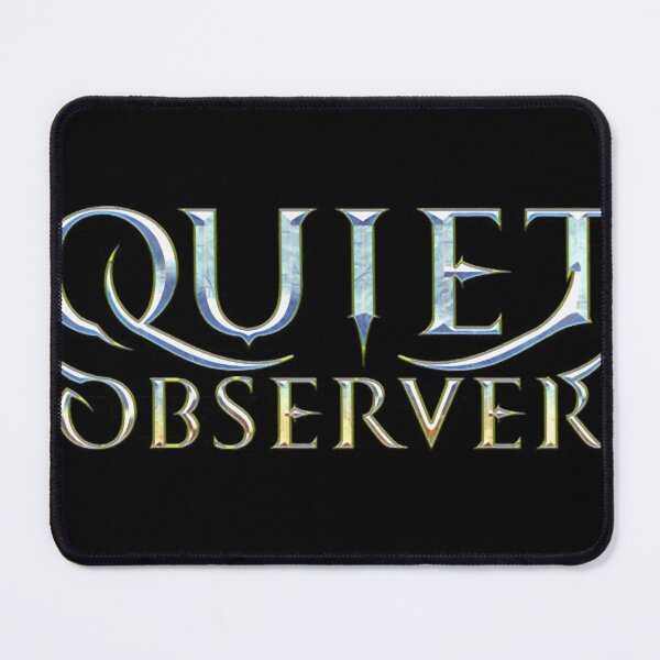 Item preview, Quiet Observer - Logo T-Shirt designed and sold by ArthurRaynaud.