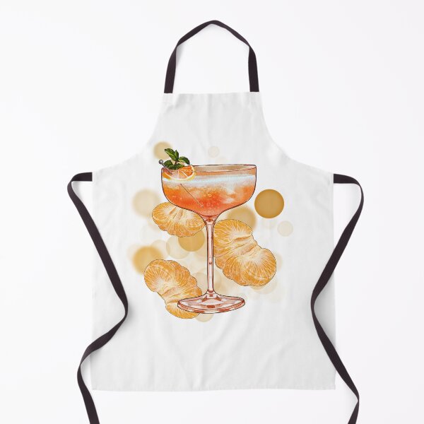 Item preview, Orange Drink with Mandarins – Aesthetic Illustration designed and sold by iamKRUK.