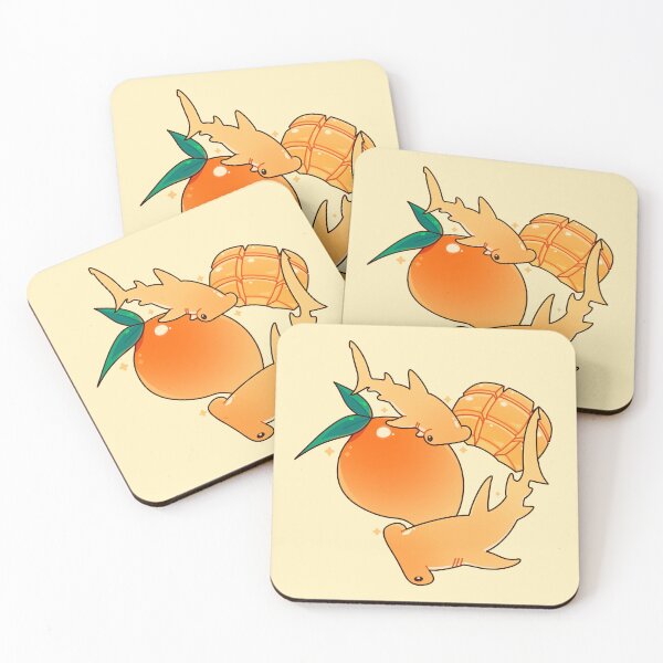 Item preview, Aesthetic mango sharks designed and sold by SilAchan.