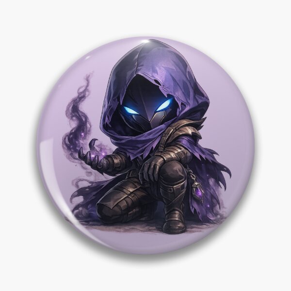 Item preview, Mysterious Hooded Chibi – Cute Dark Fantasy Character designed and sold by CrayVal.