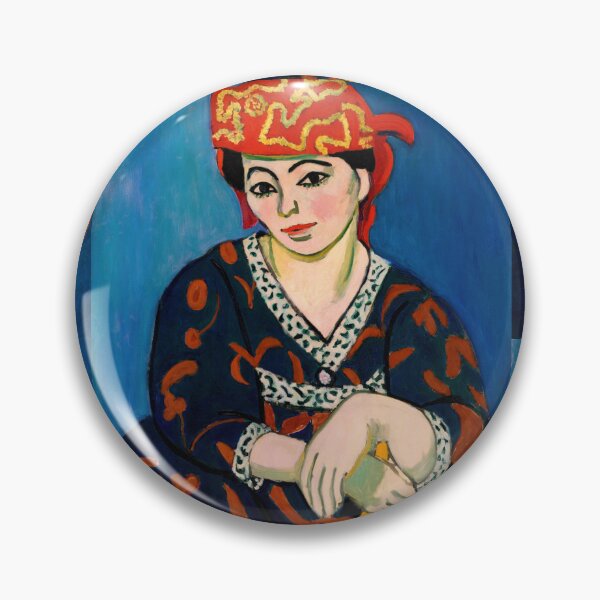 Item preview, Red Madras Headdress Le Madras Rouge by Henri Matisse: Fauvist Portrait Poster designed and sold by artofuniverse.
