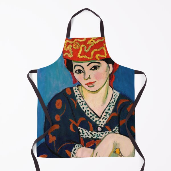 Item preview, Red Madras Headdress Le Madras Rouge by Henri Matisse: Fauvist Portrait Poster designed and sold by artofuniverse.