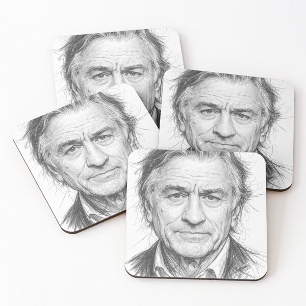 Item preview, Black and White Celebrity Portrait Pencil Sketch | Realistic Graphite Drawing of American Actor designed and sold by Leon Woods Pencil Art.