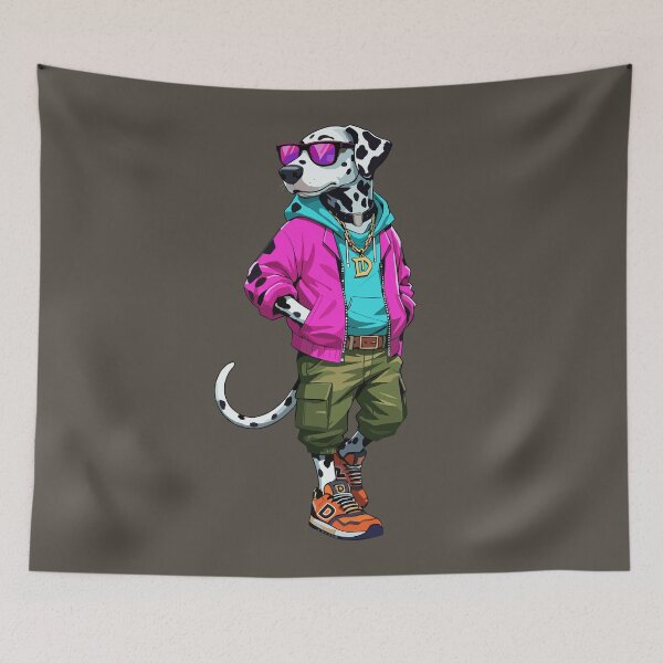 Item preview, Hypebeast Dalmatian: Urban Style Dog Fashion designed and sold by THE-DAILY-DRIPS.