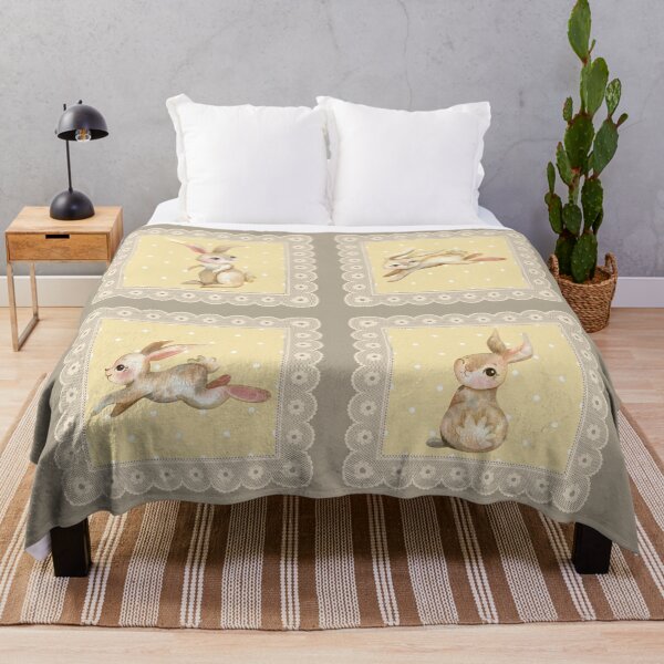 Item preview, Cute Easter Bunny Vintage Lace Rabbit  designed and sold by Forevermore.