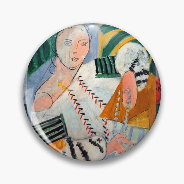 Item preview, Romanian Blouse by Henri Matisse: Fauvist Portrait Fine Art Print designed and sold by artofuniverse.