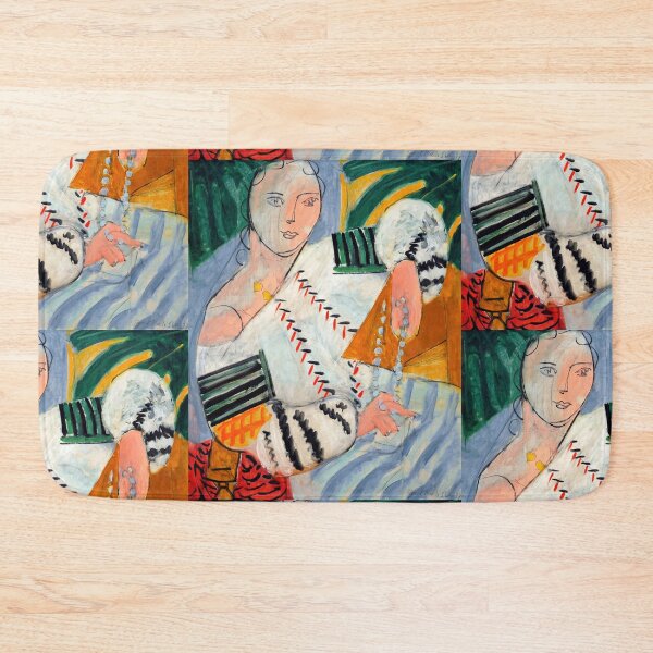 Item preview, Romanian Blouse by Henri Matisse: Fauvist Portrait Fine Art Print designed and sold by artofuniverse.