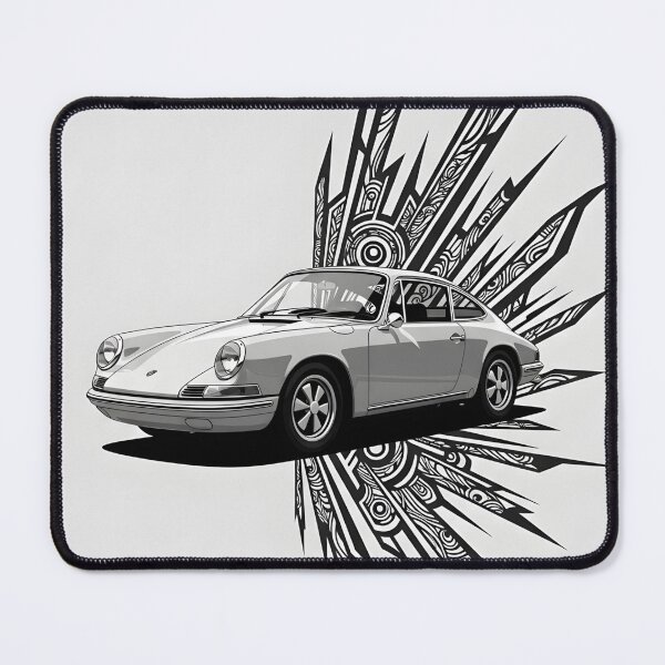 Item preview, Classic 911 Inspired Poster Retro Sports Car Illustration designed and sold by Motorline44.
