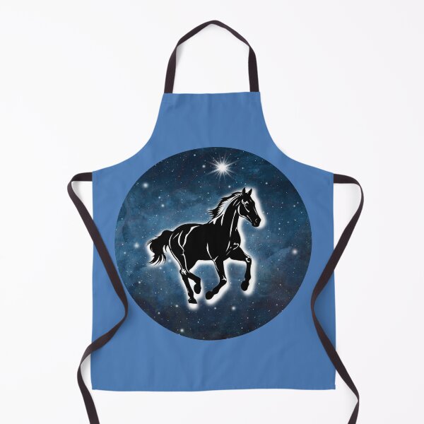 Item preview, Galloping Horse North Star Cosmic illustration designed and sold by 3DDesignSpot.