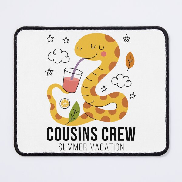 Item preview, Cousins Crew Summer Vacation Shirt – Cute Giraffe Family Matching Trip Outfit designed and sold by PixelWaveBD.