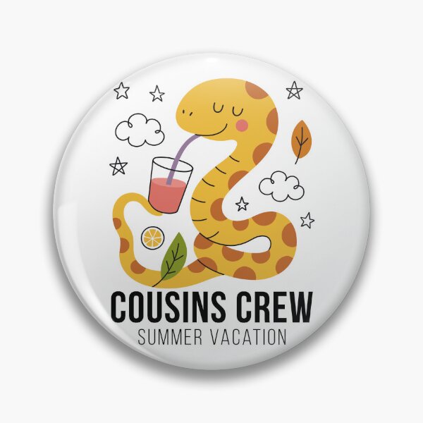 Item preview, Cousins Crew Summer Vacation Shirt – Cute Giraffe Family Matching Trip Outfit designed and sold by PixelWaveBD.