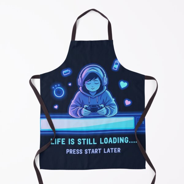 Item preview, Life Is Still Loading Gamer Design – Funny Relatable Gaming Aesthetic Shirt for Gamers, Streamers & Console Players designed and sold by DRstore95.