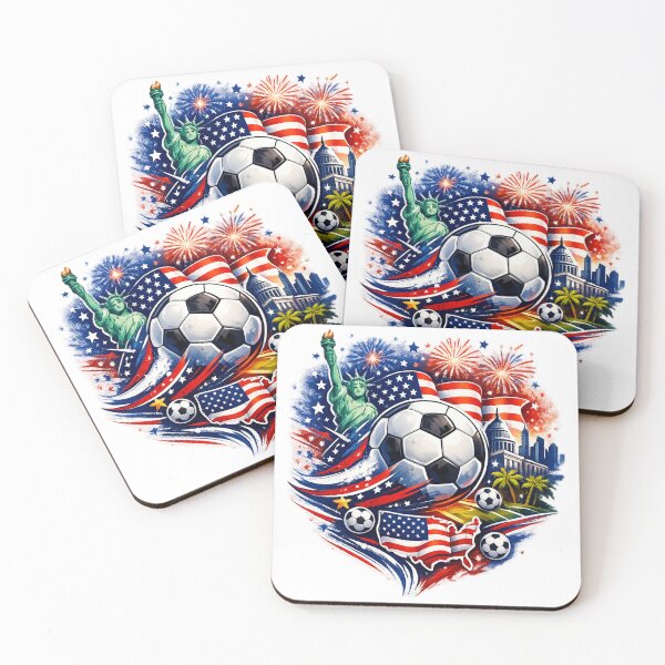 Item preview, USA Soccer Festival 2026 – Patriotic Football Fan Design designed and sold by Tender Flower Clothing.