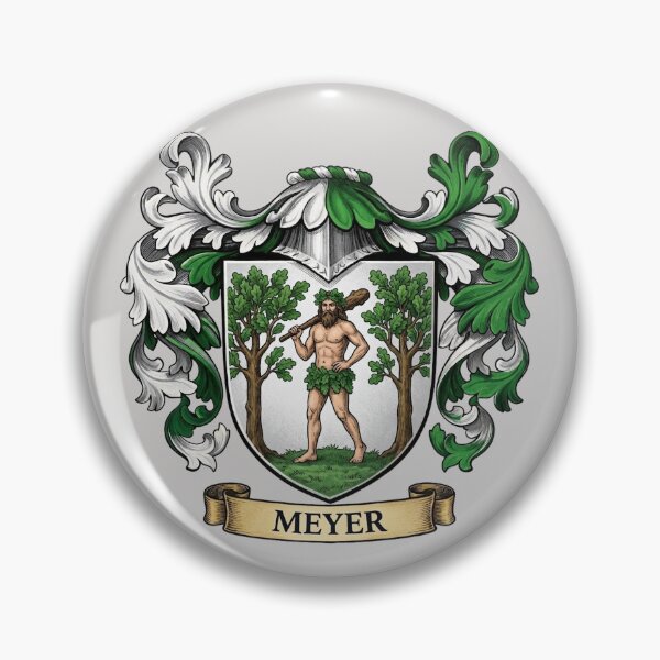 Item preview, The Meyer Family Coat of Arms designed and sold by BagTown Clans.