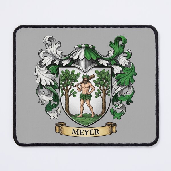 Item preview, The Meyer Family Coat of Arms designed and sold by BagTown Clans.