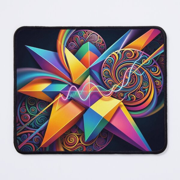 Item preview, Abstract Geometric Motion with Color Layers and Modern Expressive Energy designed and sold by FotoworldEdel.