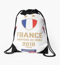 Frankreich Meister Du Monde 2018 • Les Bleus • Fußballweltmeister 2018 ID 1-1 Rucksackbeutel