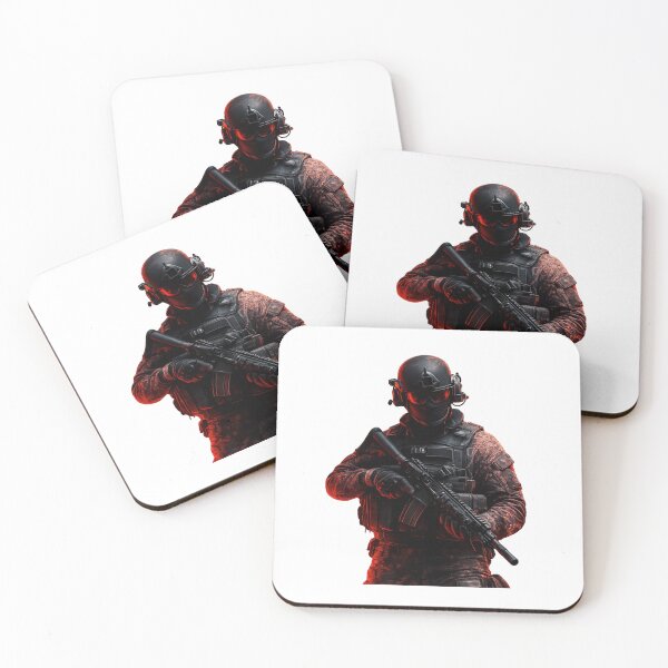 Item preview, Elite Tactical Soldier Illustration – Military Art designed and sold by ArtVoyageShop.