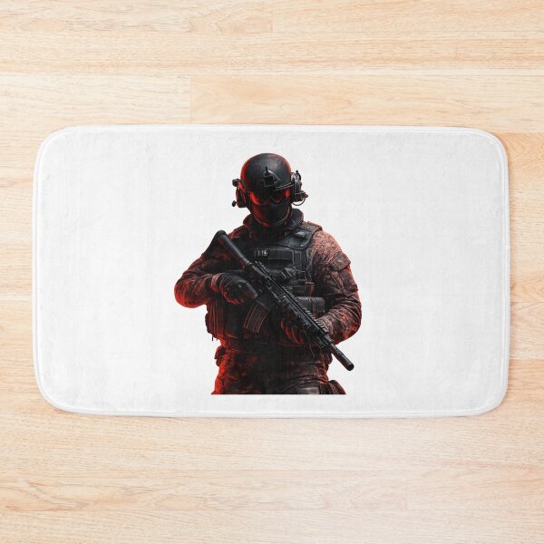 Item preview, Elite Tactical Soldier Illustration – Military Art designed and sold by ArtVoyageShop.
