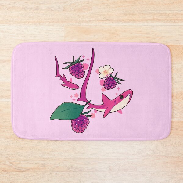 Item preview, Aesthetic Raspberry Sharks designed and sold by SilAchan.