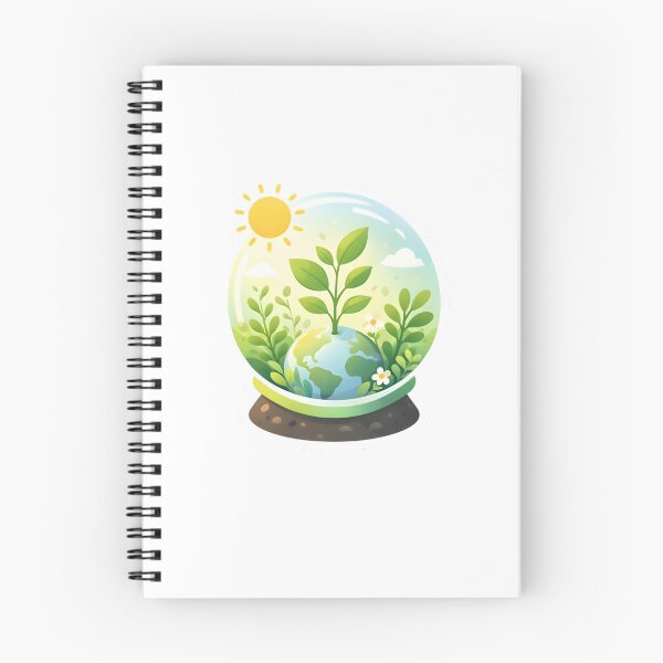 Item preview, Positive Planet Growth Eco Illustration designed and sold by BriyaSol.