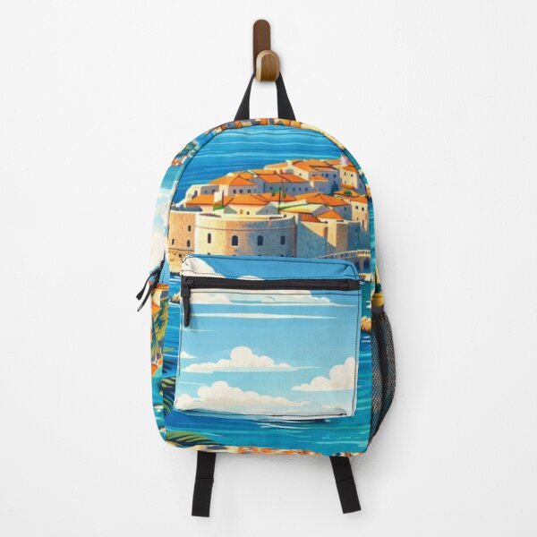 Item preview, Dubrovnik City Illustration  designed and sold by MatthewHeights.