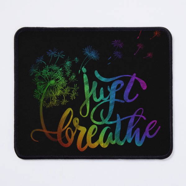 Item preview, Just breathe | dandelion | love is love | pride |  colors of the rainbow designed and sold by hollycooper.