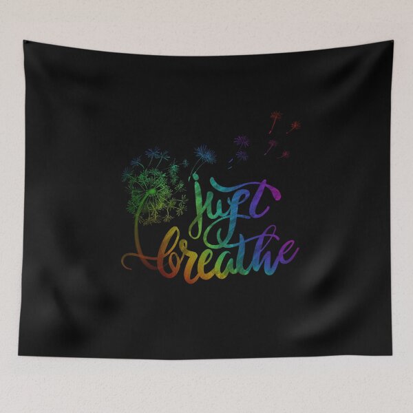 Item preview, Just breathe | dandelion | love is love | pride |  colors of the rainbow designed and sold by hollycooper.