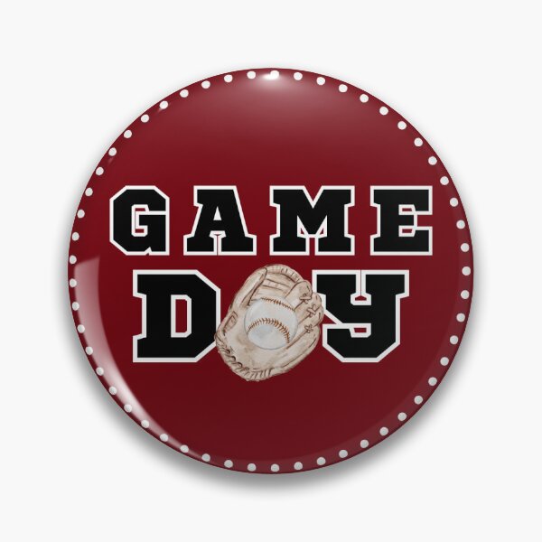 Artikelvorschau, South Carolina Baseball-Anstecknadel entworfen und verkauft von Kickoff Buttons.