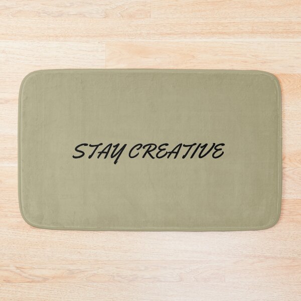 Item preview, Stay Creative – Minimalist Artist Typography designed and sold by MateuszRogacki.