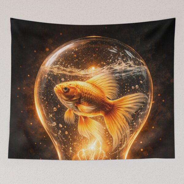 Item preview, Illuminated Goldfish. designed and sold by MASC25.