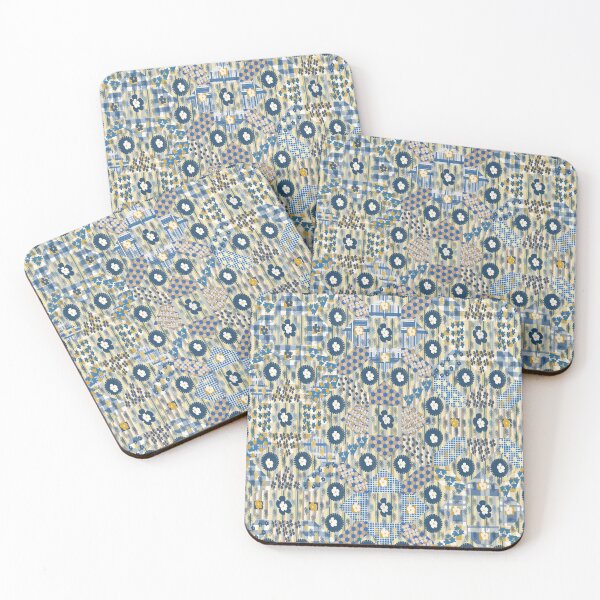 Item preview, Country Retro -Prairie Floral Pattern designed and sold by PVTCreations.