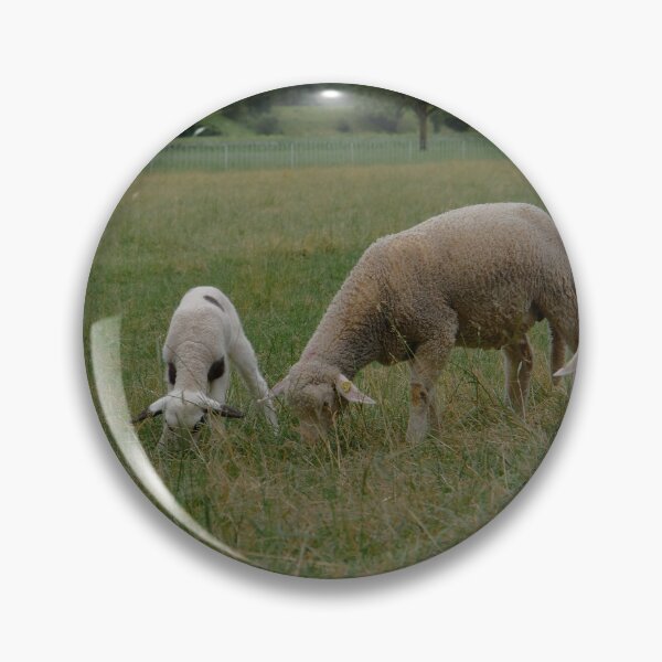Item preview, Little Lambs in Alpine Meadows designed and sold by AKI | Art Kode of Imagination.