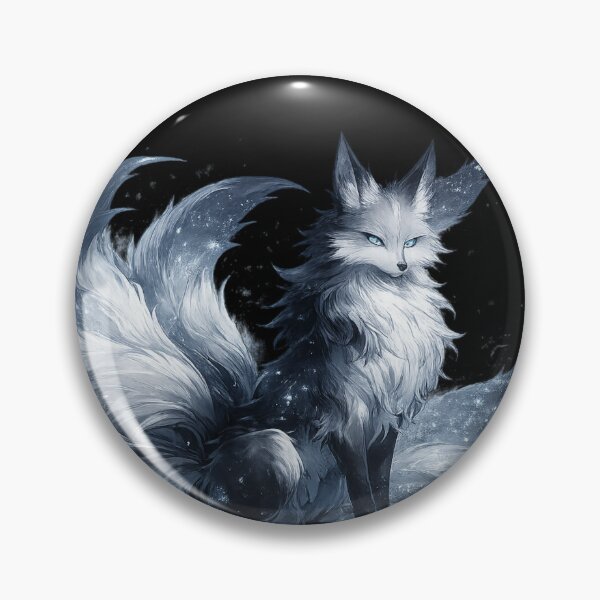 Item preview, Mystical Renard Nine Tailed Fox Illustration designed and sold by THE JIZU SHOP.