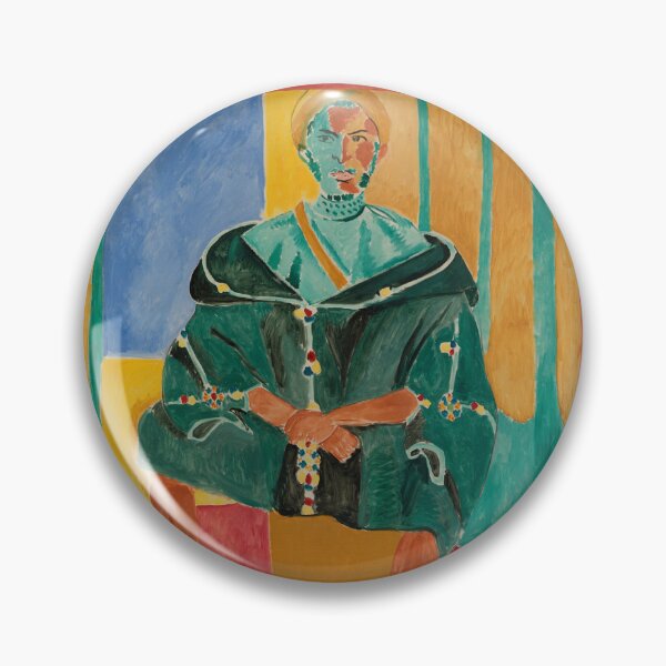 Item preview, Seated Riffian Le Rifain Assis by Henri Matisse: Fauvist Color Portrait designed and sold by artofuniverse.