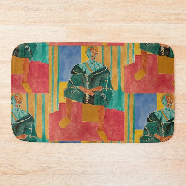 Item preview, Seated Riffian Le Rifain Assis by Henri Matisse: Fauvist Color Portrait designed and sold by artofuniverse.