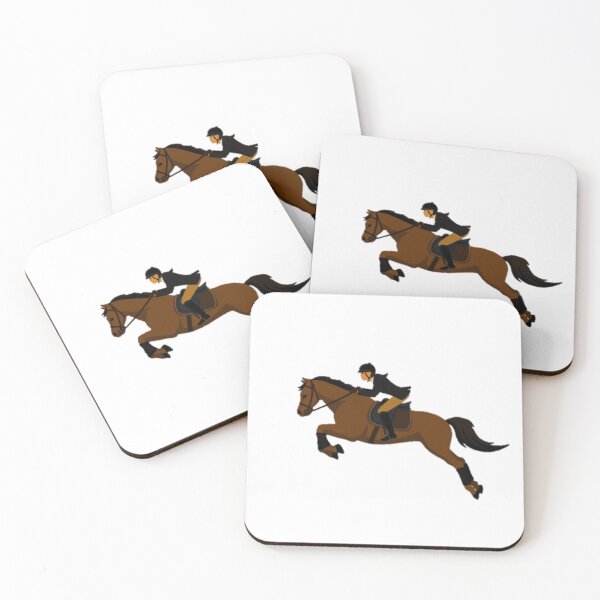 Item preview, Illustration of Jumping Horse designed and sold by NoxLand.