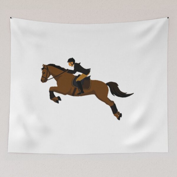 Item preview, Illustration of Jumping Horse designed and sold by NoxLand.