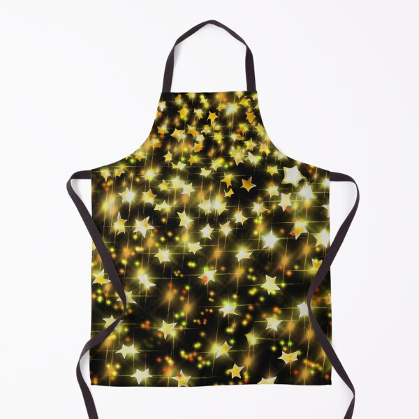 Item preview, Sparkling glittery gold stars Starry night golden stars cosmic glitter sequins designed and sold by hollycooper.