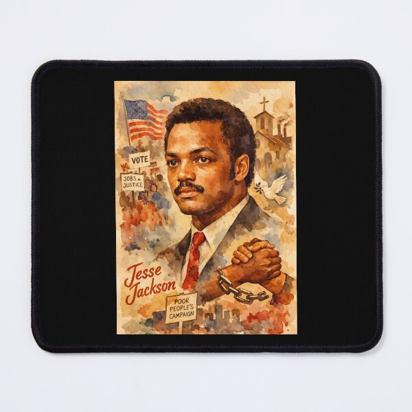 Item preview, Jesse Jackson Civil Rights Legend designed and sold by Sarcastic designs.