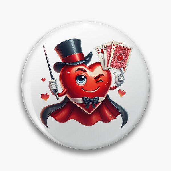Item preview, Magical Valentine Love Magician - Cute Heart Magic Hat & Romantic Sorcerer Art designed and sold by FuzionRaptor.