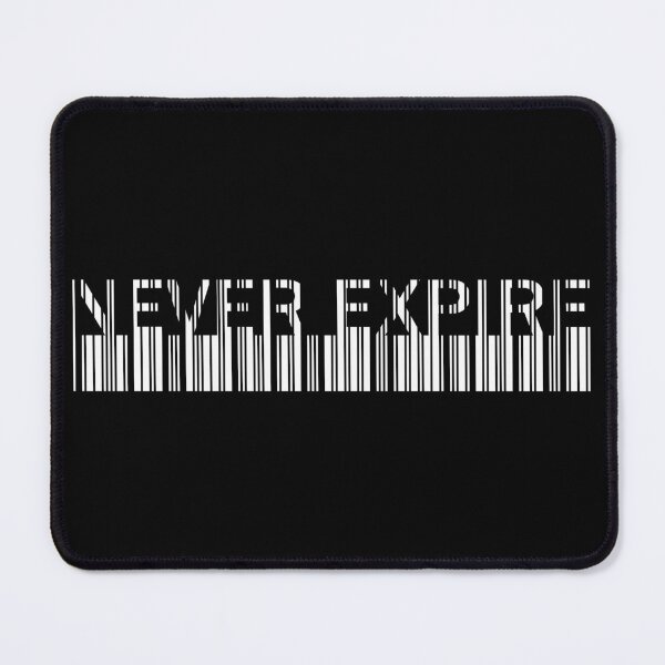 Item preview, Never Expire - Cyberpunk Barcode Minimalist designed and sold by XIOMOS.