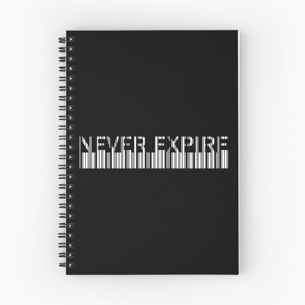 Item preview, Never Expire - Cyberpunk Barcode Minimalist designed and sold by XIOMOS.