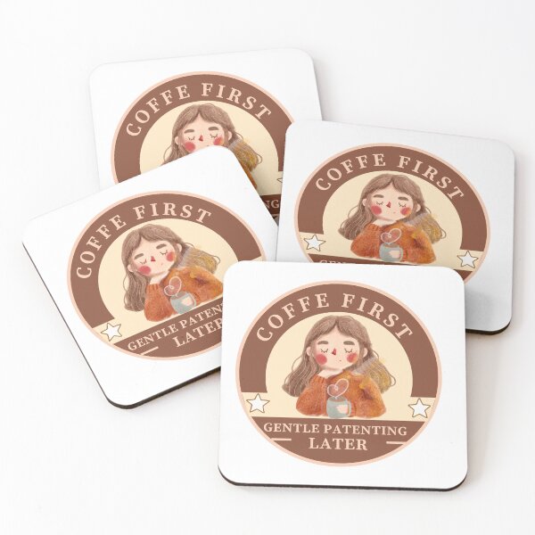 Item preview, Coffee First, Gentle Parenting Later Design for Moms designed and sold by Tysia Desings.
