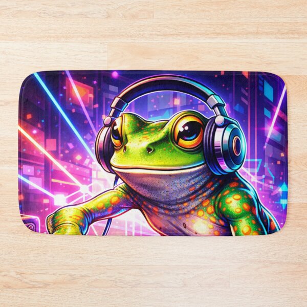 Item preview, Cosmic DJ Frog designed and sold by MASC25.