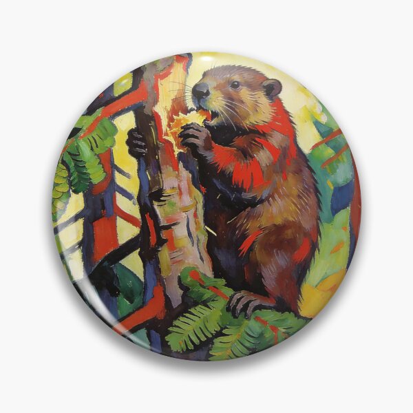 Item preview, Beaver Chewing a Tree designed and sold by M-Y-A-R-T-.