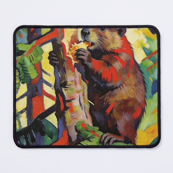 Item preview, Beaver Chewing a Tree designed and sold by M-Y-A-R-T-.