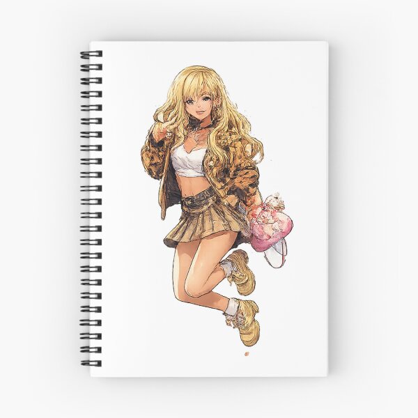 Item preview, Japanese Golden Trend Girl – Street Chic Fashion Illustration designed and sold by Kallandra.
