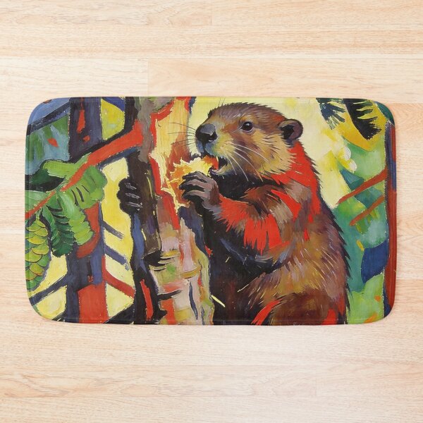 Item preview, Beaver Chewing a Tree designed and sold by M-Y-A-R-T-.