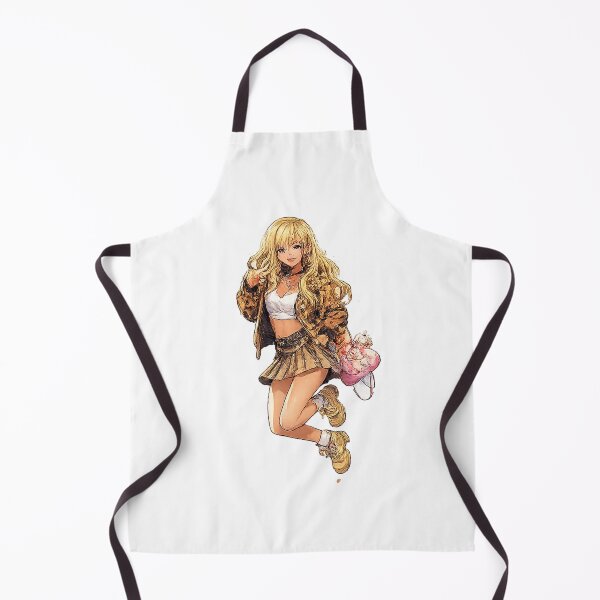 Item preview, Japanese Golden Trend Girl – Street Chic Fashion Illustration designed and sold by Kallandra.